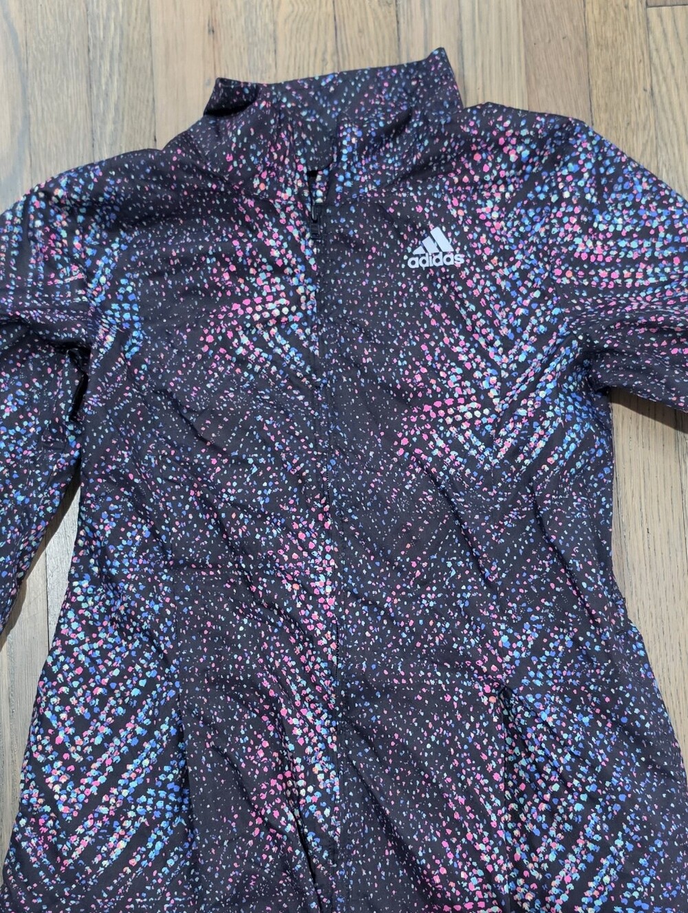 Nwot Adidas multi Jacket Size 7/8 Girls Athletic - Picture 4 of 4